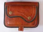 Мужская сумка-кошелек на пояс из натуральной кожи